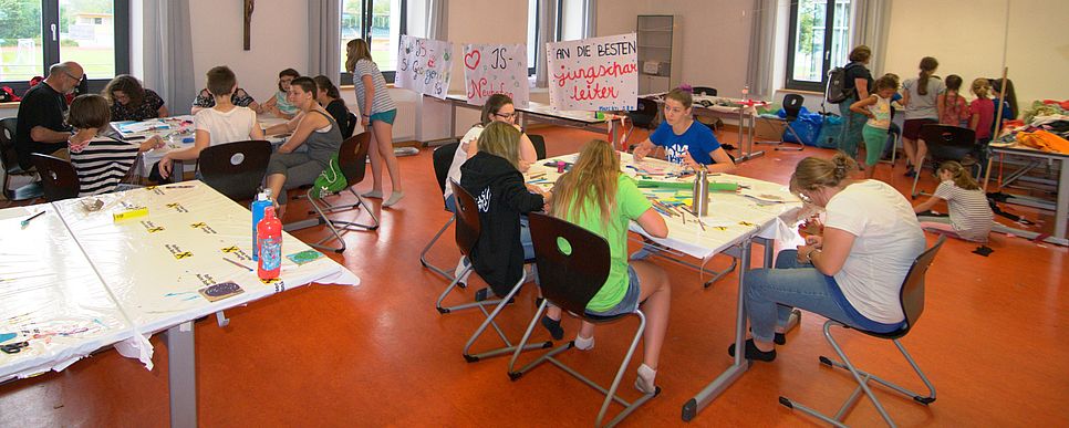 @ KJSÖ / JonderPhoto Kinder bei Workshops